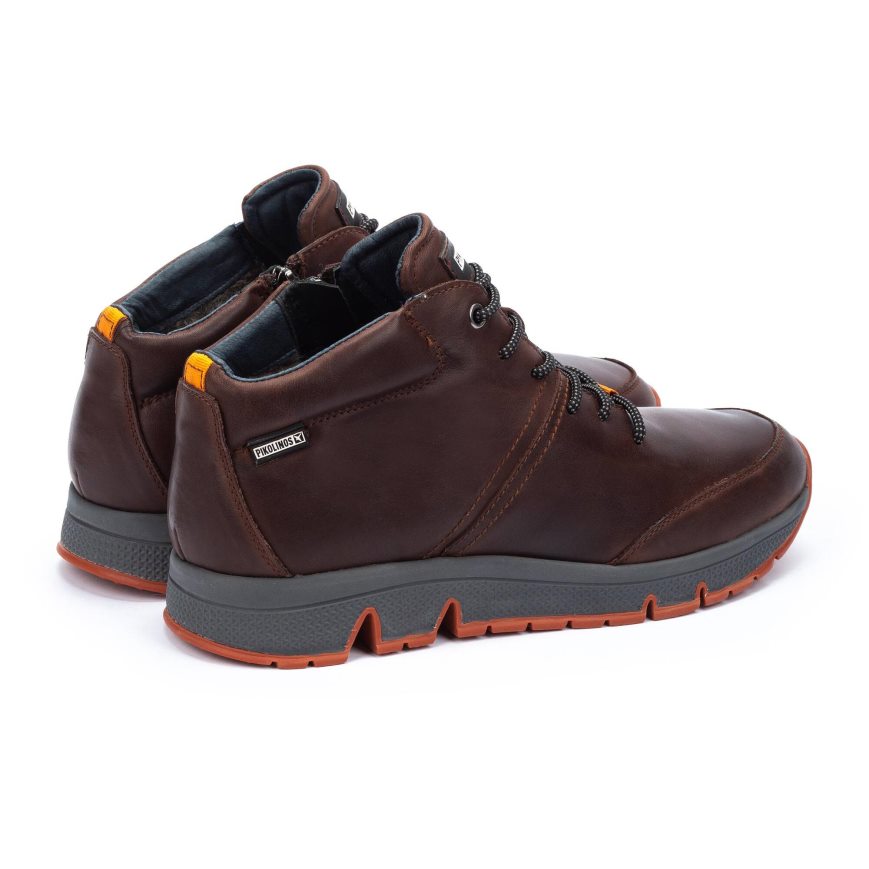 Men's Pikolinos FERROL Sneakers Brown | NZ L2A05Q7